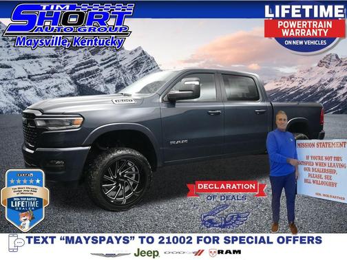 Forged Blue Metallic 2026 RAM 1500 Big Horn/Lone Star