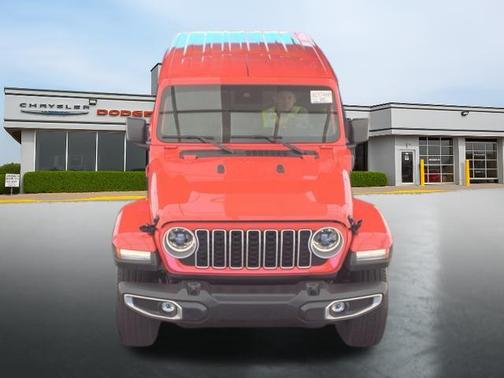 Firecracker Red Clearcoat 2025 Jeep Wrangler 4xe Sahara