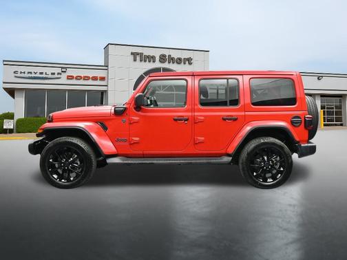 Firecracker Red Clearcoat 2025 Jeep Wrangler 4xe Sahara