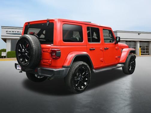 Firecracker Red Clearcoat 2025 Jeep Wrangler 4xe Sahara