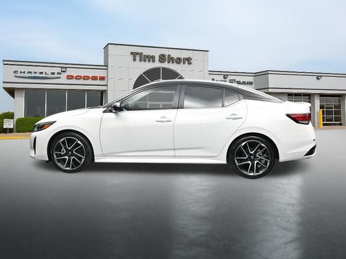Aspen White 2025 Nissan Sentra SR
