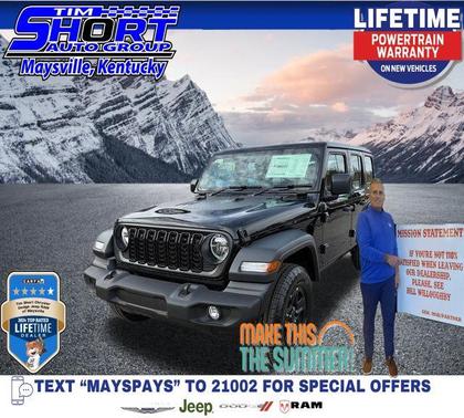 Black Clearcoat 2026 Jeep Wrangler Sport