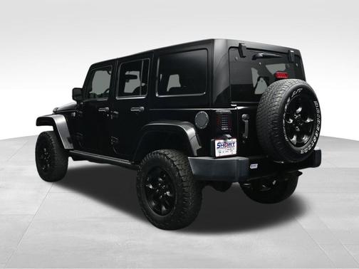 Black Clearcoat 2015 Jeep Wrangler Unlimited Altitude