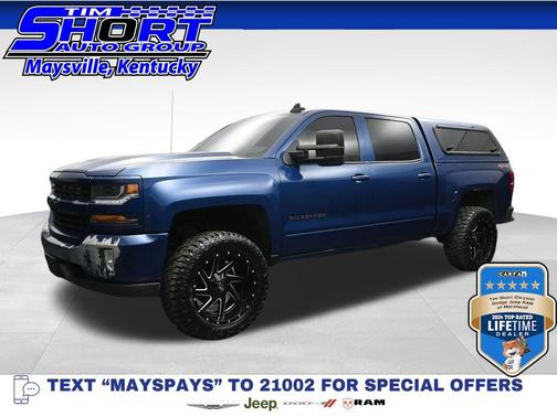 Deep Ocean Blue Metallic 2016 Chevrolet Silverado 1500 1LT