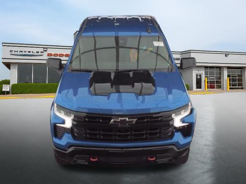 Glacier Blue Metallic 2024 Chevrolet Silverado 1500 LT Trail Boss