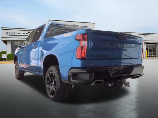 Glacier Blue Metallic 2024 Chevrolet Silverado 1500 LT Trail Boss