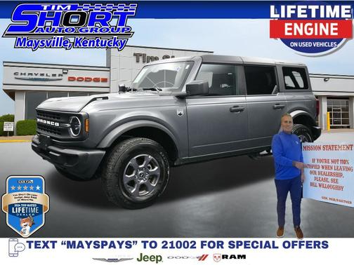Gray Metallic 2025 Ford Bronco Big Bend