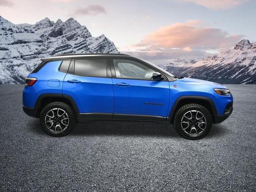 Hydro Blue Pearlcoat 2026 Jeep Compass Trailhawk