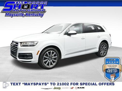 Glacier White 2018 Audi Q7 3.0T Prestige