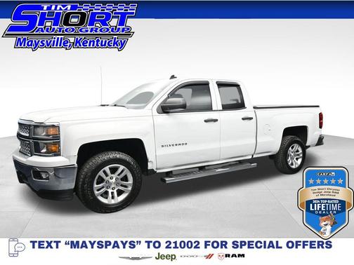 Summit White 2014 Chevrolet Silverado 1500 1LT