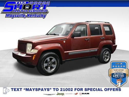 Red Rock Crystal Pearlcoat 2008 Jeep Liberty Sport