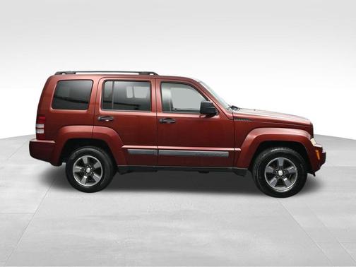 Red Rock Crystal Pearlcoat 2008 Jeep Liberty Sport