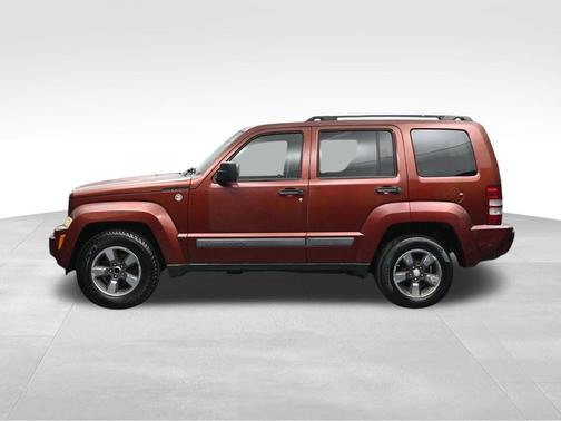 Red Rock Crystal Pearlcoat 2008 Jeep Liberty Sport