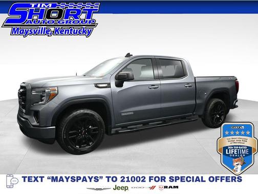 Satin Steel Metallic 2021 GMC Sierra 1500 Elevation
