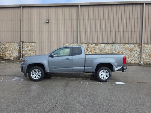 Satin Steel Metallic 2021 Chevrolet Colorado LT