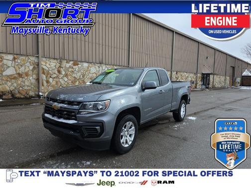 Satin Steel Metallic 2021 Chevrolet Colorado LT