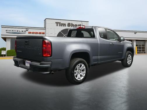Satin Steel Metallic 2021 Chevrolet Colorado LT