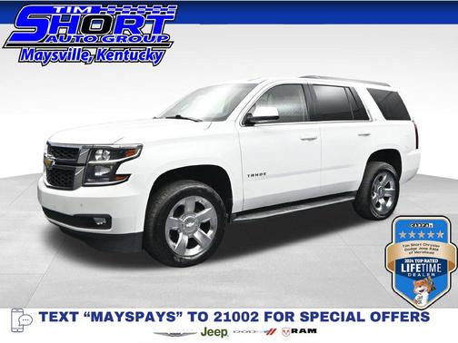 Summit White 2019 Chevrolet Tahoe LT