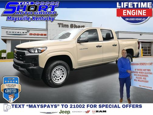 Sand Dune Metallic 2024 Chevrolet Colorado WT