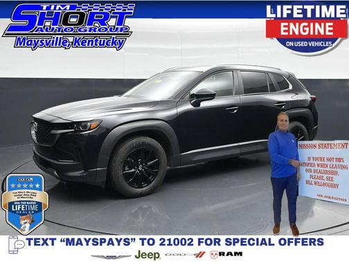 Jet Black Mica 2025 Mazda CX-50 2.5 S Premium Package