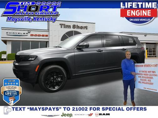 Baltic Gray Metallic Clearcoat 2025 Jeep Grand Cherokee L Altitude