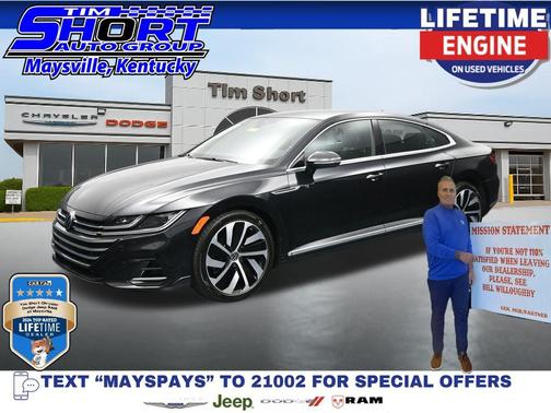 Deep Black Pearl 2021 Volkswagen Arteon 2.0T SEL R-Line