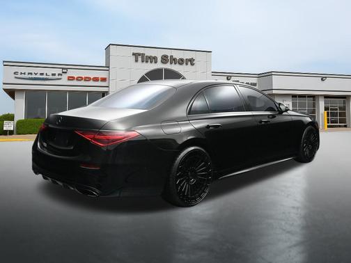 Black 2021 Mercedes-Benz S-Class 4MATIC