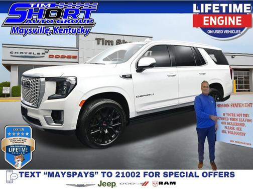 White 2023 GMC Yukon Denali