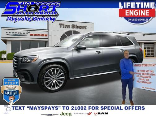 Black 2025 Mercedes-Benz GLS 450 4MATIC