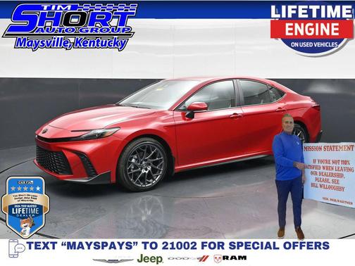 Supersonic Red 2026 Toyota Camry SE