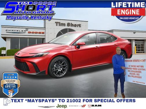 Supersonic Red 2026 Toyota Camry SE