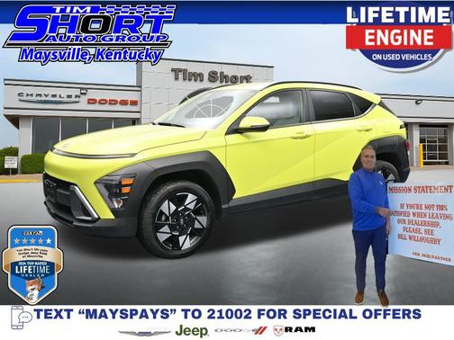 Neoteric Yellow 2024 Hyundai KONA SEL