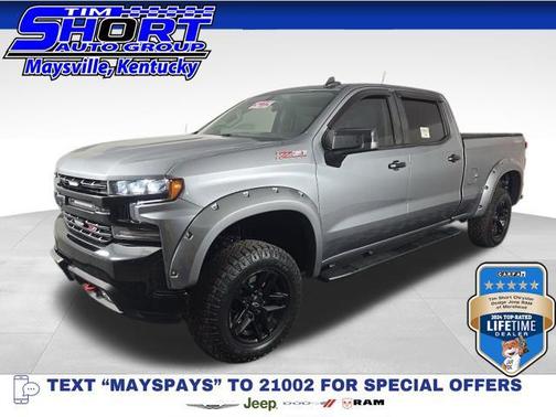 Gray 2021 Chevrolet Silverado 1500 LT Trail Boss