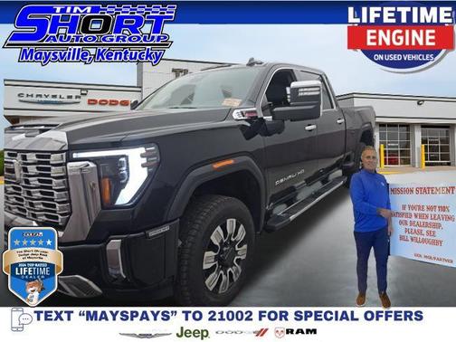 Onyx Black 2024 GMC Sierra 2500 Denali