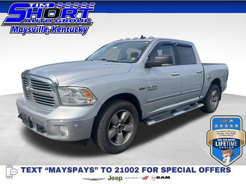 Bright Silver Metallic Clearcoat 2016 RAM 1500 Big Horn