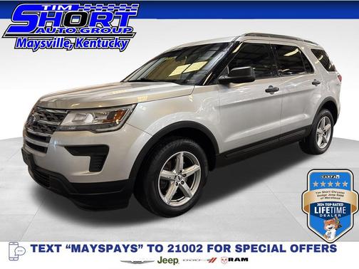 Ingot Silver 2018 Ford Explorer Base
