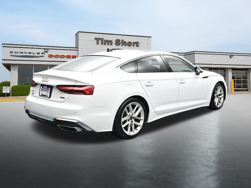 White 2024 Audi A5 Sportback 45 S Line Premium Plus