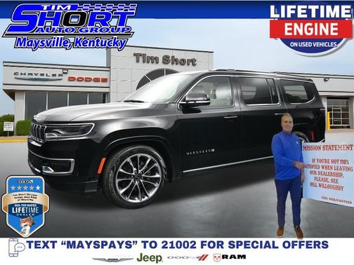 Diamond Black Crystal Pearlcoat 2025 Jeep Wagoneer Series III 4x4