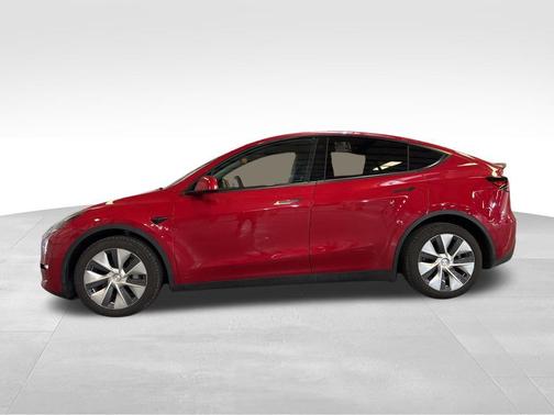 Red Multi-Coat 2022 Tesla Model Y Long Range Dual Motor All-Wheel Drive