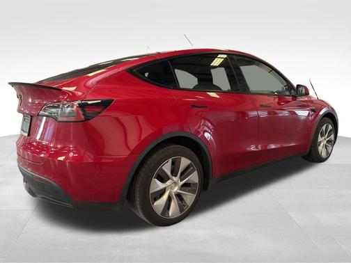 Red Multi-Coat 2022 Tesla Model Y Long Range Dual Motor All-Wheel Drive