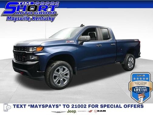 Northsky Blue Metallic 2019 Chevrolet Silverado 1500 Custom Trail Boss