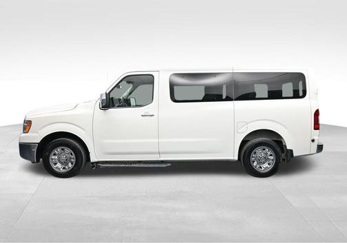Pearl White 2016 Nissan NV Passenger NV3500 HD SL V8