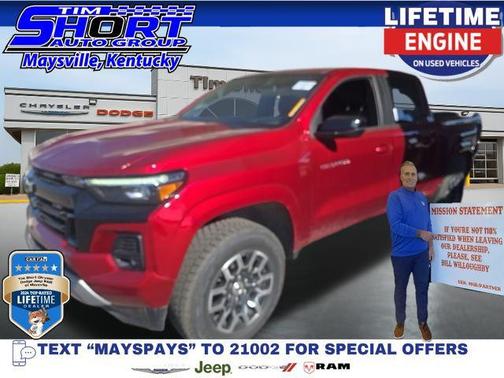 Radiant Red 2023 Chevrolet Colorado Z71