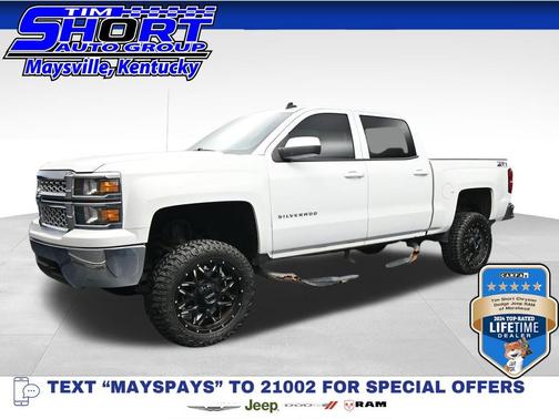 Summit White 2014 Chevrolet Silverado 1500 1LT