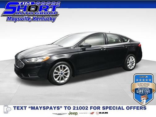 Agate Black Metallic 2020 Ford Fusion Hybrid SE