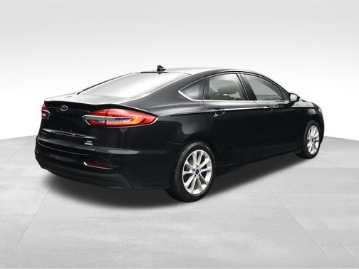 Agate Black Metallic 2020 Ford Fusion Hybrid SE