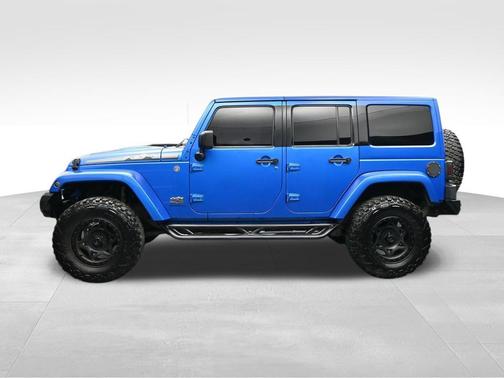 Hydro Blue Pearl Coat 2014 Jeep Wrangler Unlimited Polar Edition