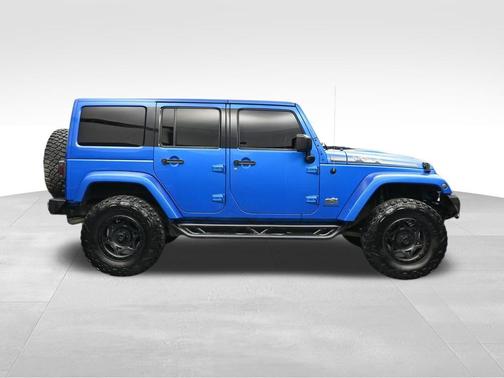 Hydro Blue Pearl Coat 2014 Jeep Wrangler Unlimited Polar Edition