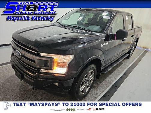 Shadow Black 2018 Ford F-150 XLT