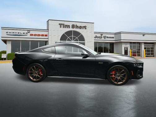 Shadow Black 2025 Ford Mustang GT Premium